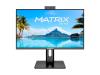 YASHI MONITOR 24" SERIE MATRIX IPS LED FULL HD MULTIMEDIALE 120HZ WEBCAM (YZ2493)